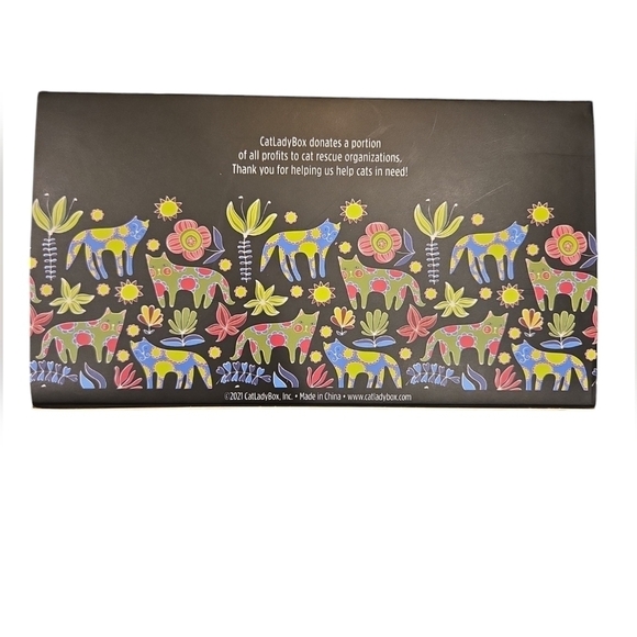 CAT LADY BOX SET OF 2 LUGGAGE TAGS. - Picture 2 of 6